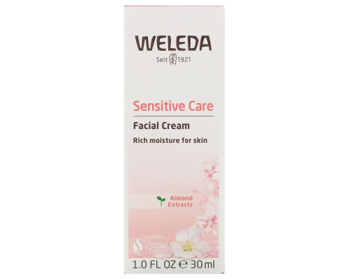 Weleda Успокаивающий крем для лица с миндалем 1.0 жидкая унция (30 мл) Weleda Успокаивающий крем для лица с миндалем 1.0 жидкая унция (30 мл)