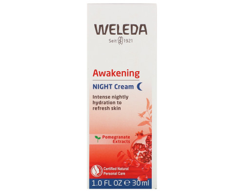 Weleda Укрепляющий ночной крем с гранатом 30 мл Weleda Укрепляющий ночной крем с гранатом 30 мл