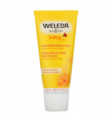 Weleda Детский крем для тела с календулой 2.5 жидких унций (75 мл)
