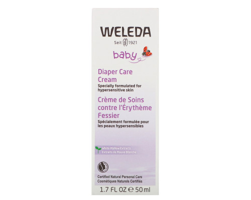 Weleda, Крем для ухода за кожей после памперсов, 1,7 унций (50 мл) Weleda, Крем для ухода за кожей после памперсов, 1,7 унций (50 мл)