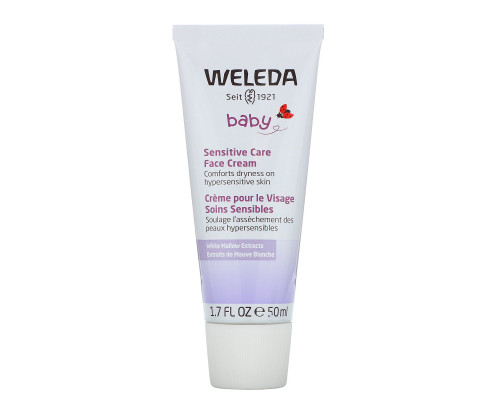 Weleda, Детский крем для чувствительной кожи лица, 50 мл (1,7 жидк. унции) Weleda, Детский крем для чувствительной кожи лица, 50 мл (1,7 жидк. унции)