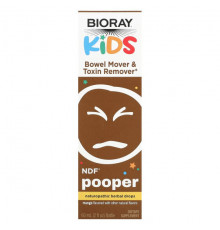Детское здоровье Bioray, Kids, NDF Pooper, средство для очищения кишечника и удаления токсинов, манго, 60 мл (2 жидк. унции)