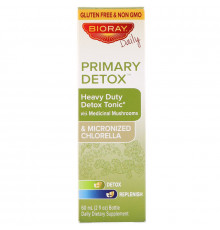 BioRay Inc., Primary Detox, Heavy Duty Detox Tonic, Alcohol Free, 2 fl oz (60 ml)