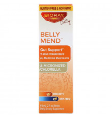 BioRay Inc., Belly Mend, Gut Love & Support, Alcohol Free, 2 fl oz (60 ml)