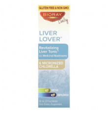 Для здоровья печени Liver Lover, Revitalizing Liver Tonic, Alcohol Free, 2 fl oz (60 ml)