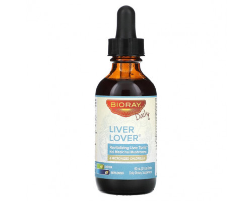 Для здоровья печени Liver Lover, Revitalizing Liver Tonic, Alcohol Free, 2 fl oz (60 ml)