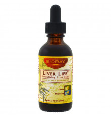 BioRay Inc. Liver Life (восстановление печени) 2 жидких унций (59 мл)