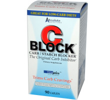 Absolute Nutrition C Block блокировщик крахмала и углеводов 90 капсул