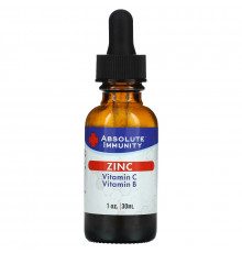 Absolute Nutrition, Immunity, Zinc with Vitamin C & Vitamin B, 1 oz (30 ml)