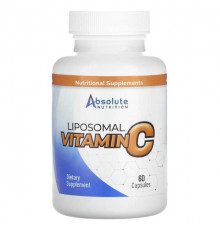 Витамин C Absolute Nutrition, Липосомальный витамин C, 60 капсул
