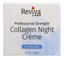 Reviva Labs, Ночной крем с коллагеном, 1,5 унции (42 г)