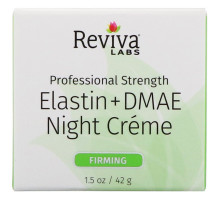Reviva Labs, Эластин + DMAE ночной крем, 1,5 унц. (42 г)