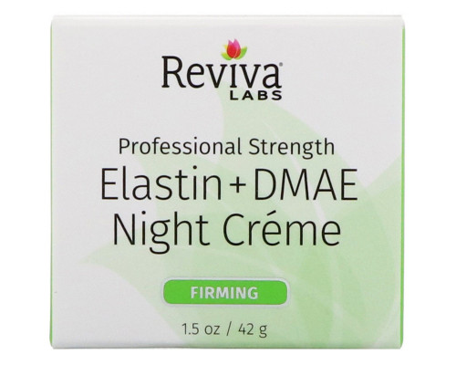 Reviva Labs, Эластин + DMAE ночной крем, 1,5 унц. (42 г) Reviva Labs, Эластин + DMAE ночной крем, 1,5 унц. (42 г)