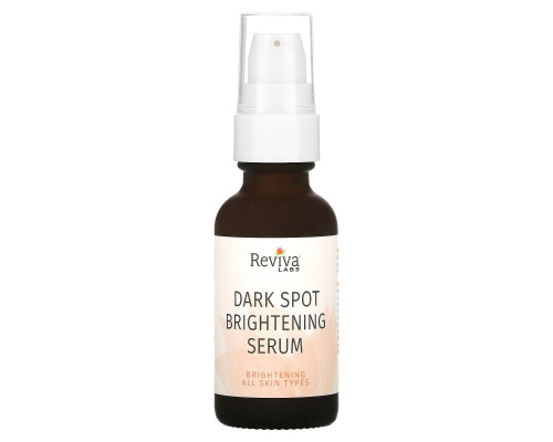 Reviva Labs, Lighten & Brighten, сыворотка от темных пятен, 1 жидкая унция (29,5 мл) Reviva Labs, Lighten & Brighten, сыворотка от темных пятен, 1 жидкая унция (29,5 мл)