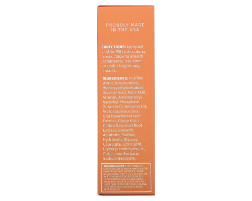 Reviva Labs, Lighten & Brighten, сыворотка от темных пятен, 1 жидкая унция (29,5 мл) Reviva Labs, Lighten & Brighten, сыворотка от темных пятен, 1 жидкая унция (29,5 мл)