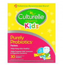 Culturelle, Для детей, ежедневный пробиотик, без ароматизаторов, 30 отдельных порционных пакетиков