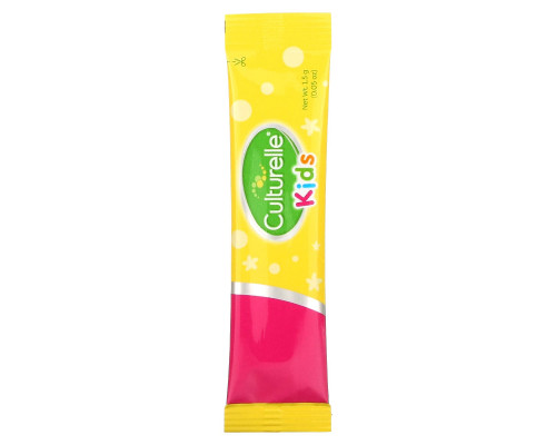 Culturelle, Для детей, ежедневный пробиотик, без ароматизаторов, 30 отдельных порционных пакетиков Culturelle, Для детей, ежедневный пробиотик, без ароматизаторов, 30 отдельных порционных пакетиков