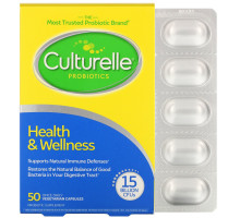 Culturelle, Probiotics, Pro-Well, Health & Wellness, 50 Once Daily Vegetarian Capsules