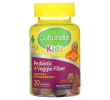 Culturelle, Kids, Probiotic Gummies, Berry Blast, 40 Once Daily Gummies