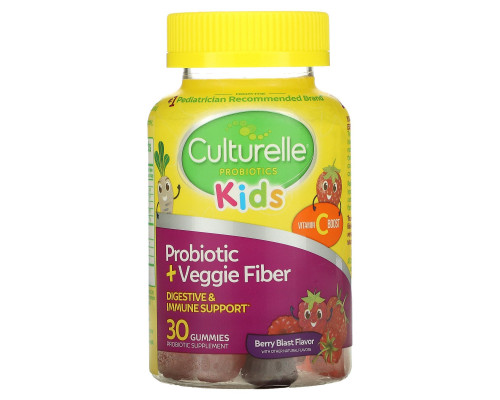Culturelle, Kids, Probiotic Gummies, Berry Blast, 40 Once Daily Gummies Culturelle, Kids, Probiotic Gummies, Berry Blast, 40 Once Daily Gummies
