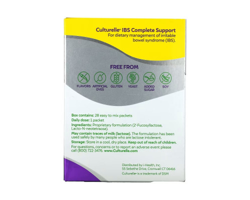 Culturelle, IBS Complete Support, 28 Packets, 0.19 oz (5.5 g) Each Culturelle, IBS Complete Support, 28 Packets, 0.19 oz (5.5 g) Each