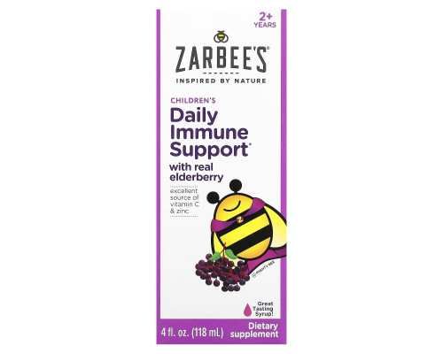 Zarbee's, Сироп из черной бузины с натуральной бузиной, витамином С и цинком, для детей от 2 лет, 118 мл (4 жидк. Унции) Zarbee's, Сироп из черной бузины с натуральной бузиной, витамином С и цинком, для детей от 2 лет, 118 мл (4 жидк. Унции)