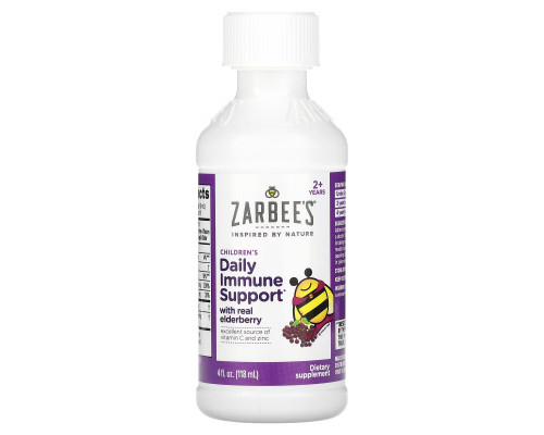 Zarbee's, Сироп из черной бузины с натуральной бузиной, витамином С и цинком, для детей от 2 лет, 118 мл (4 жидк. Унции) Zarbee's, Сироп из черной бузины с натуральной бузиной, витамином С и цинком, для детей от 2 лет, 118 мл (4 жидк. Унции)