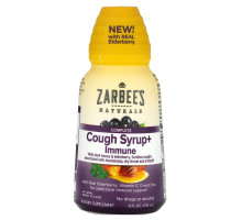 Zarbee's, Complete Cough Syrup + Immune, Natural Berry, 8 fl oz (236 ml)
