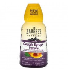 Zarbee's, Complete Cough Syrup + Immune, Natural Berry, 8 fl oz (236 ml)