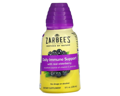 Zarbee's, Black Elderberry Immune Support, 8 fl oz (236 ml) Zarbee's, Black Elderberry Immune Support, 8 fl oz (236 ml)