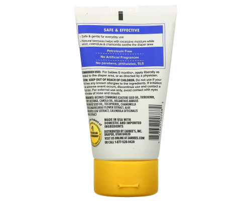 Zarbee's, Baby, Daily Bottom Balm, 4 oz (113 g) Zarbee's, Baby, Daily Bottom Balm, 4 oz (113 g)