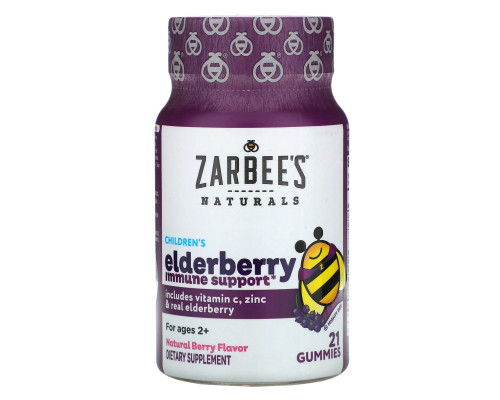 Zarbee's Mighty Bee Gummy Immune Support Mixed Berry 21 Gummies Zarbee's Mighty Bee Gummy Immune Support Mixed Berry 21 Gummies