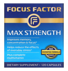 Focus Factor, Максимальная сила, 120 капсул