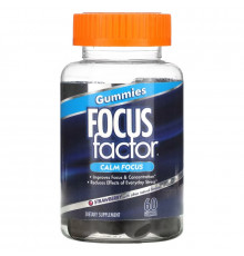 Focus Factor, Calm Focus, Strawberry, 60 Gummies