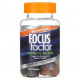 Улучшение памяти и работы мозга Focus Factor, добавка для оптимальной работы мозга, виноград, малина, апельсин, 60 жевательных таблеток