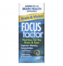 Focus Factor, Brain & Vision, 60 Tablets