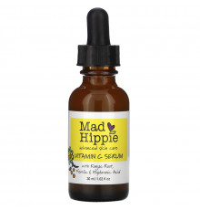 Mad Hippie Skin Care Products, Сыворотка витамина С, 8 активных веществ, 1,02 жидких унции (30 мл)
