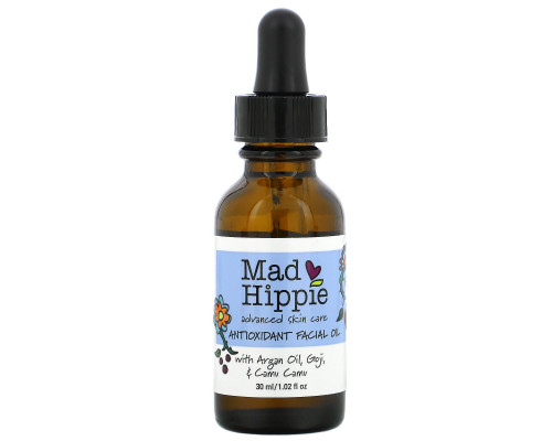 Mad Hippie Skin Care Products, Масло для лица с антиоксидантами, 1 ж. унц. (30 мл) Mad Hippie Skin Care Products, Масло для лица с антиоксидантами, 1 ж. унц. (30 мл)