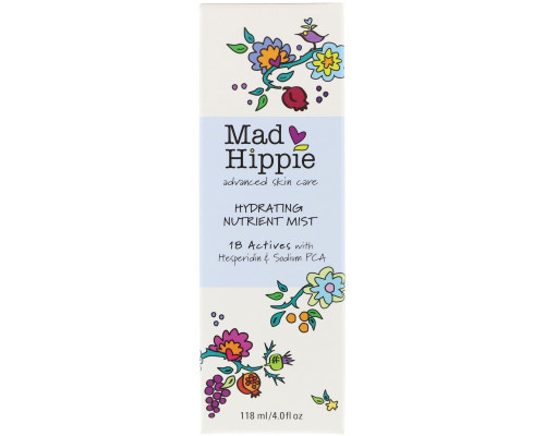Mad Hippie Skin Care Products, Hydrating Nutrient Mist, 4 fl oz (118 ml) Mad Hippie Skin Care Products, Hydrating Nutrient Mist, 4 fl oz (118 ml)