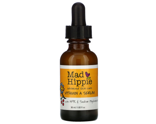 Mad Hippie Skin Care Products Сыворотка с витамином A 102 жидкая унция (30 мл) Mad Hippie Skin Care Products Сыворотка с витамином A 102 жидкая унция (30 мл)