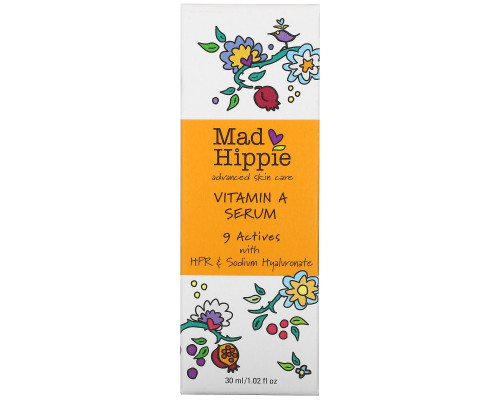Mad Hippie Skin Care Products Сыворотка с витамином A 102 жидкая унция (30 мл) Mad Hippie Skin Care Products Сыворотка с витамином A 102 жидкая унция (30 мл)