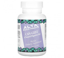 Растительные экстракты и настойки Alta Health, Can-Gest, натуральная добавка для поддержки пищеварения, 100 капсул