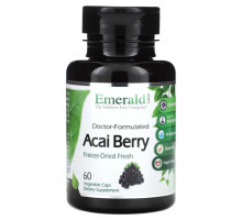 Фрукты и ягоды Emerald Laboratories, Ягоды асаи, 60 растительных капсул