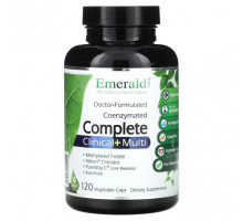 Витаминно-минеральные комплексы Emerald Laboratories, CoEnzymated Complete Clinical + Multi, 120 растительных капсул