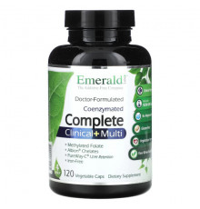 Витаминно-минеральные комплексы Emerald Laboratories, CoEnzymated Complete Clinical + Multi, 120 растительных капсул