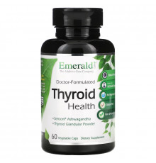 Emerald Laboratories, Thyroid Health, 60 Veggie Caps
