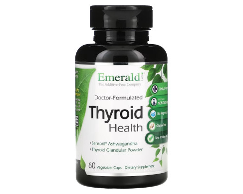 Emerald Laboratories, Thyroid Health, 60 Veggie Caps Emerald Laboratories, Thyroid Health, 60 Veggie Caps