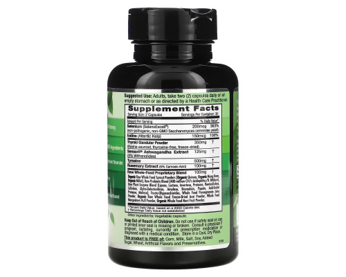 Emerald Laboratories, Thyroid Health, 60 Veggie Caps Emerald Laboratories, Thyroid Health, 60 Veggie Caps