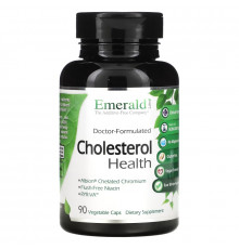 Emerald Laboratories, Cholesterol Health, 90 Veggie Caps