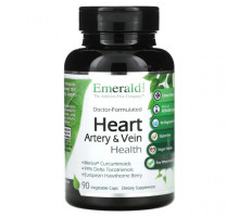 Растительные экстракты и настойки Emerald Laboratories, Heart, Artery & Vein Health, 90 растительных капсул